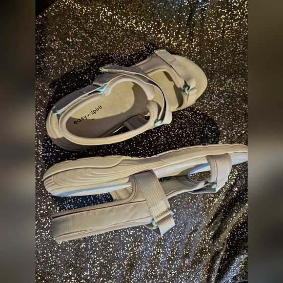 EASY SPIRIT Womens Tabata Slip On Sandals with adjustable straps sz11 - Picture 12 of 14